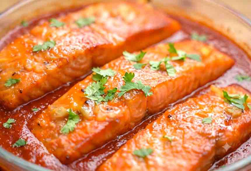 Salmon tagine with chermoula